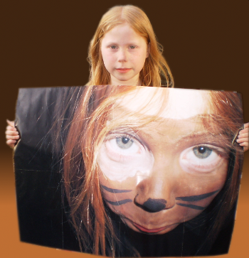 Plakater på en normal printer